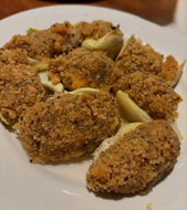 Baked Artichoke Hearts Oreganata