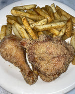 GF Cajun Chicken & French Fries
