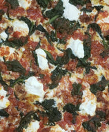 Spinach Bacon Ricotta Pizza