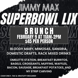 Super Bowl Sunday Brunch