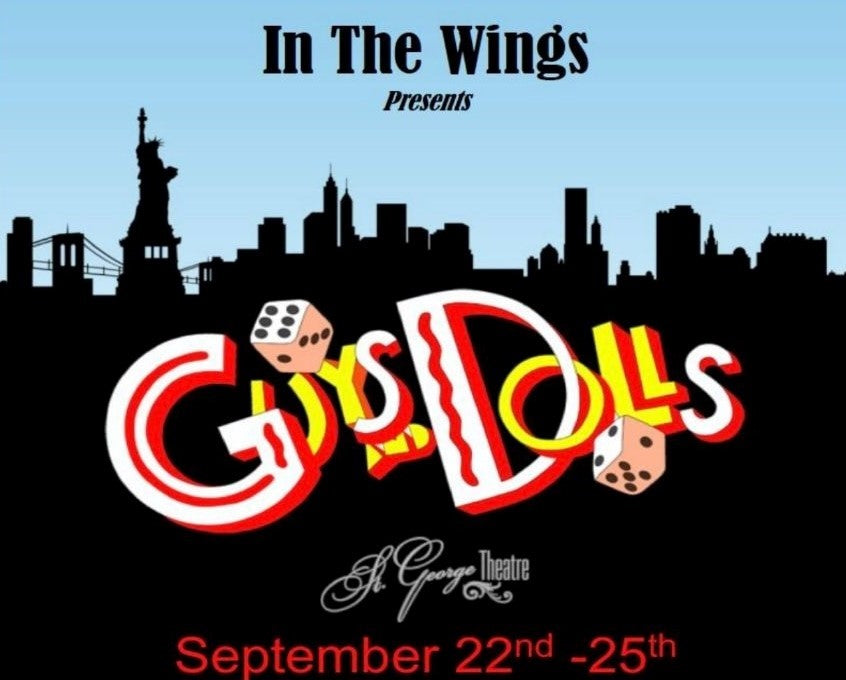 Guys and Dolls In the Wings Production, St. Theatre Play Ticket