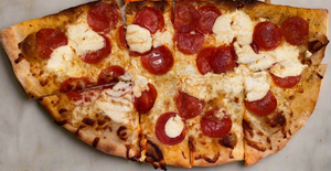 Hot Honey Pepperoni White Pie