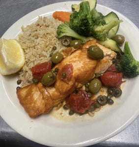 Jimmy Max Salmon Livornese Specials