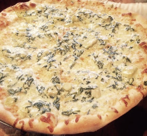 Spartichoke Pizza