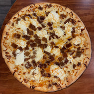 Hot Honey Eggplant White Pie