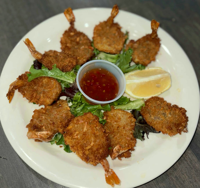 Coconut Shrimp with a Side of Thai Chili Sauce