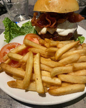 Max Burger with a Side of Fries