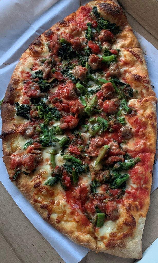 Broccoli Rabe Sausage Pizza, Broccoli Rabe Sausage Pie Menu Delivery