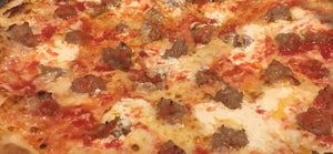 Ricotta Sausage Pizza