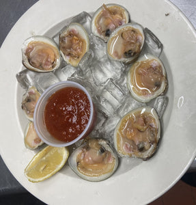 Clams on the Half Shell Appetizer