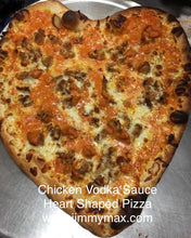 Heart Shaped Pizza Ricotta & Suasage