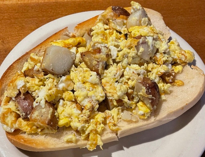 Jimmy Max Potato Egg Hero, Peppers & Egg Hero